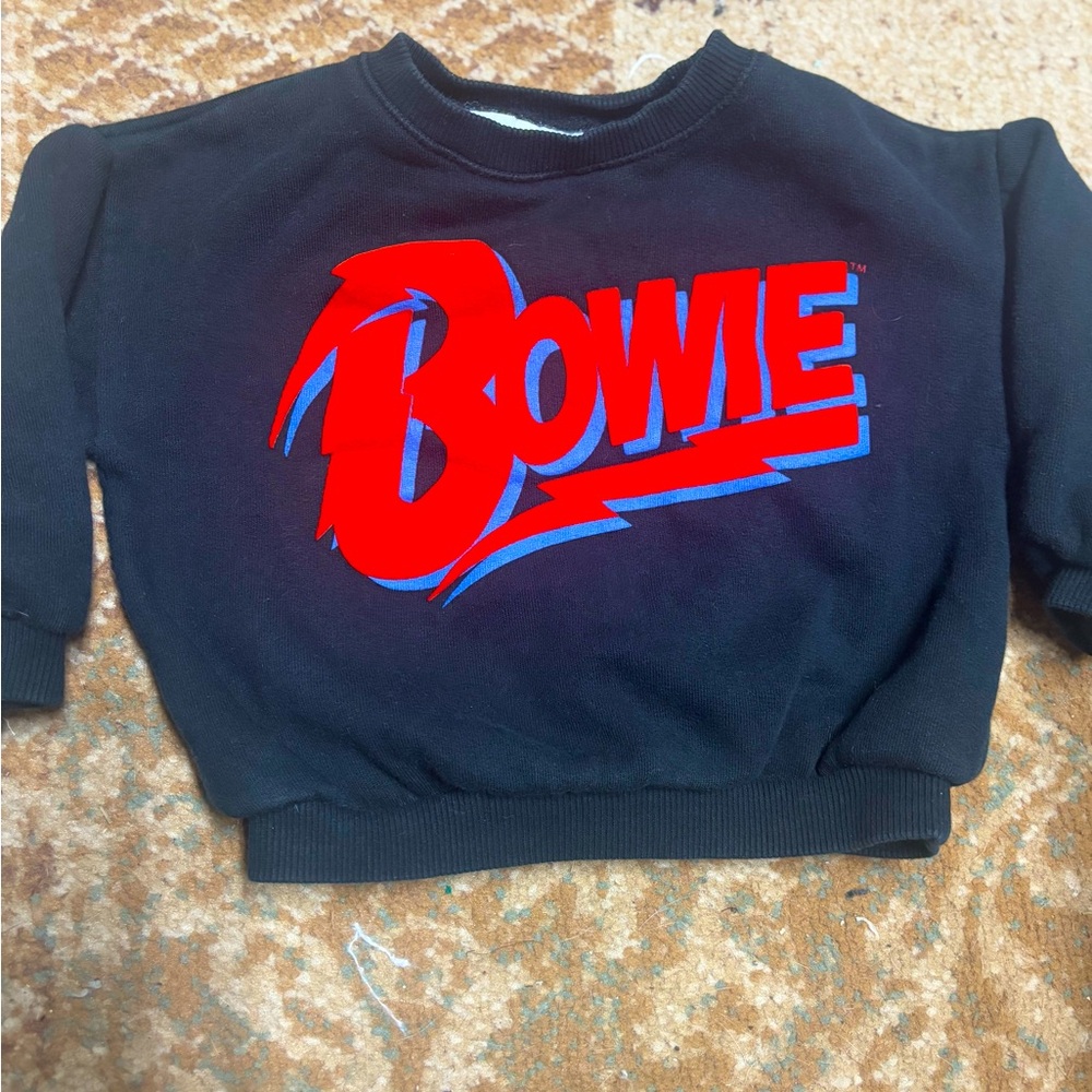 Toddler David Bowie Crewneck Sweatshirt